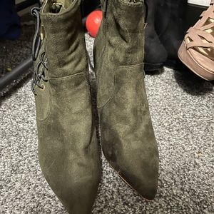 ankle heel boots